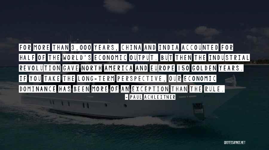 Golden World Quotes By Paul Achleitner Golden World Quotes By Paul Achleitner