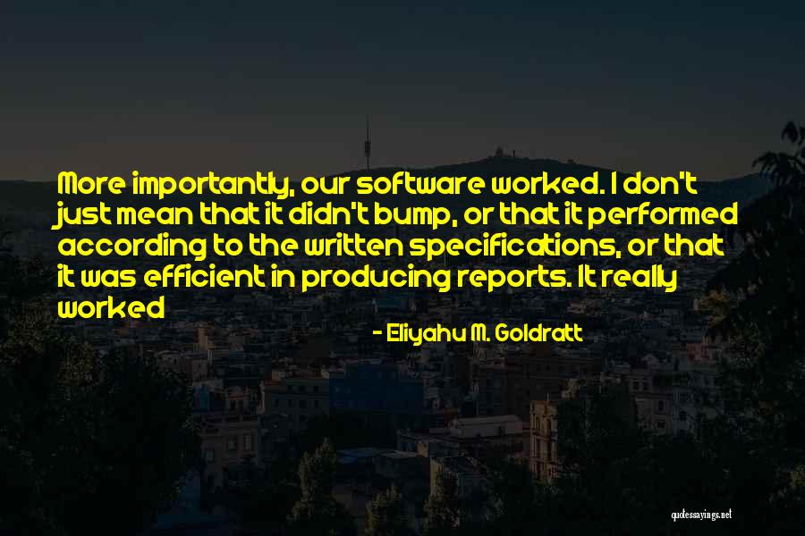 Goldratt Quotes By Eliyahu M. Goldratt Goldratt Quotes By Eliyahu M. Goldratt