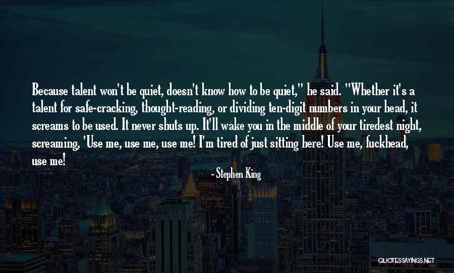 Goldschmidt Stats Quotes By Stephen King Goldschmidt Stats Quotes By Stephen King