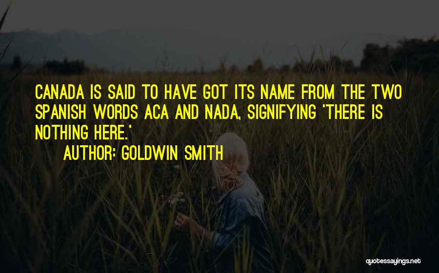 Goldwin Smith Quotes 722518