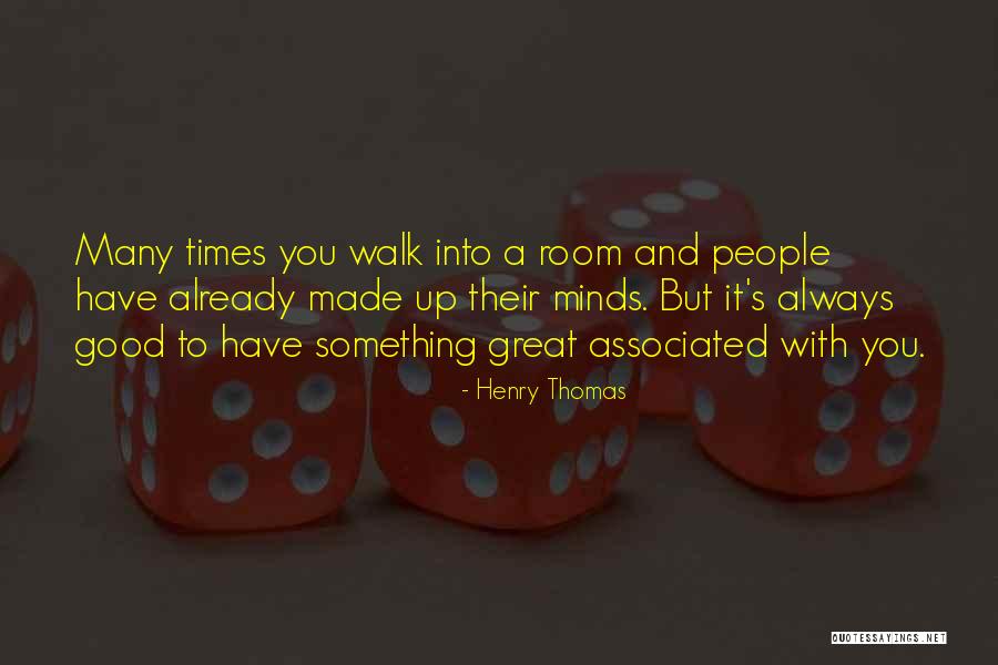 Golebiowski Jhu Quotes By Henry Thomas