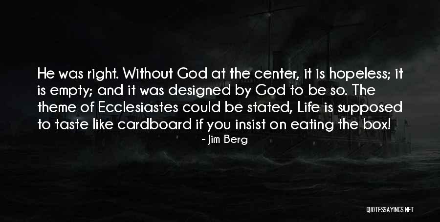Golebiowski Jhu Quotes By Jim Berg