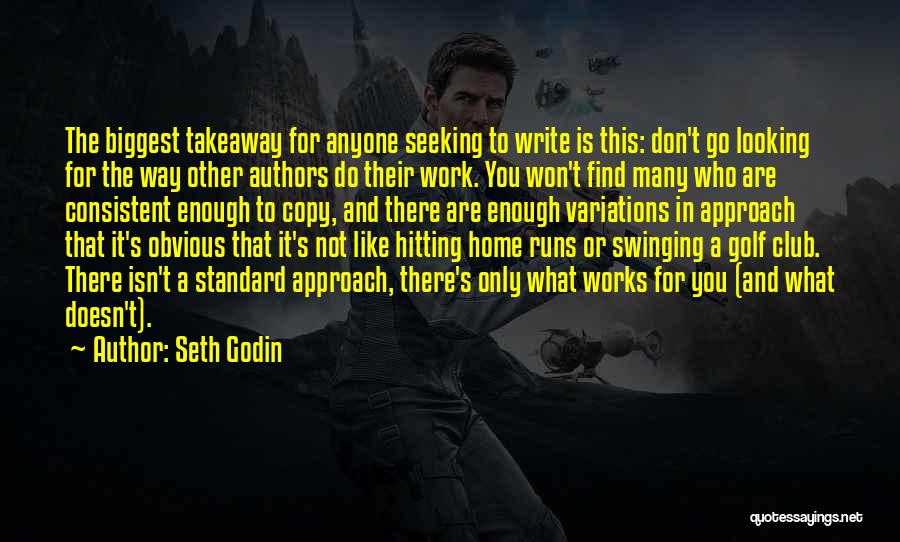 Golf Club Quotes By Seth Godin