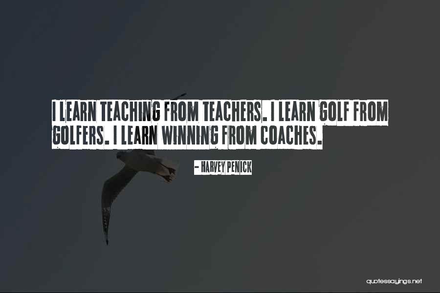 Golf Coaches Quotes By Harvey Penick