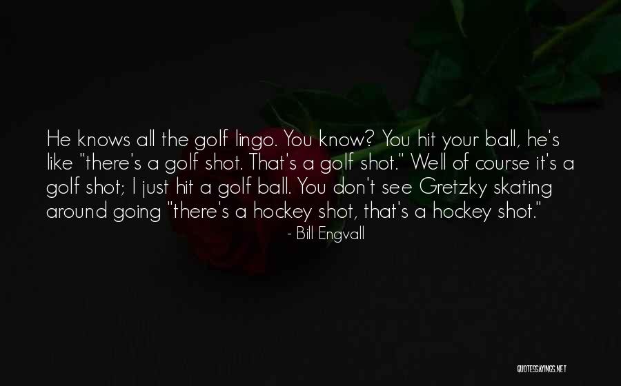 Golf Course Funny Quotes By Bill Engvall