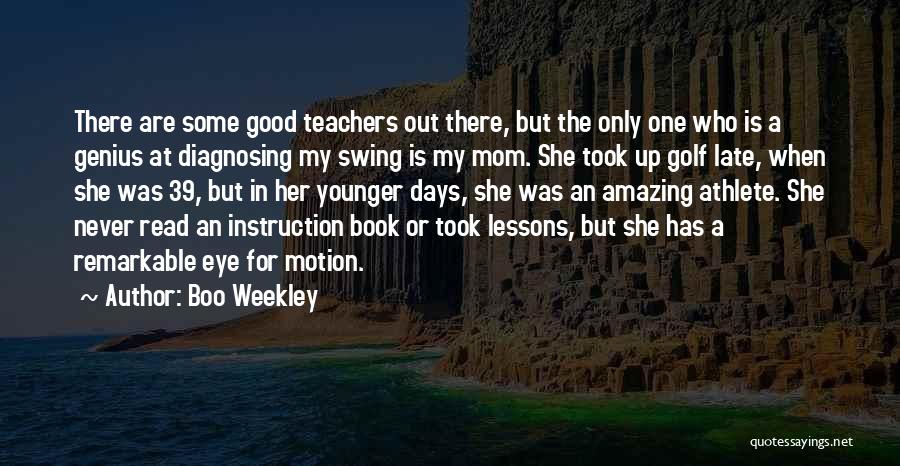 Golf Instruction Quotes By Boo Weekley