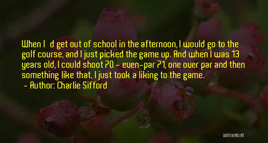 Golf Par Quotes By Charlie Sifford