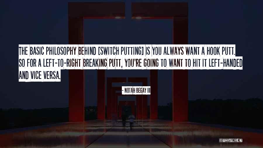 Golf Putt Quotes By Notah Begay III Golf Putt Quotes By Notah Begay III