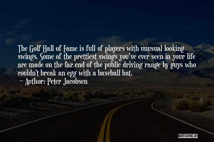Golf Range Quotes By Peter Jacobsen