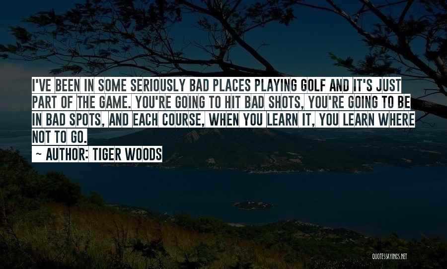 Golf Tiger Woods Quotes By Tiger Woods