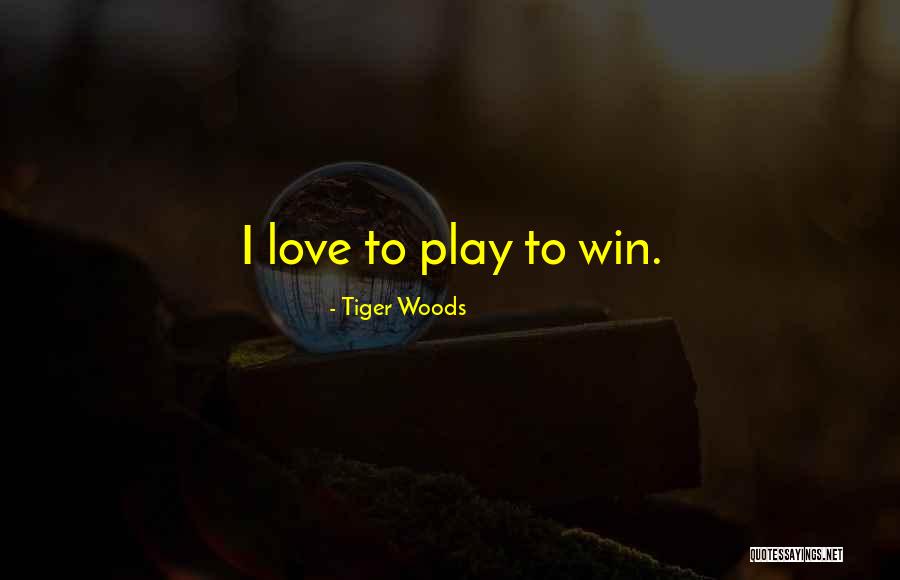 Golf Tiger Woods Quotes By Tiger Woods