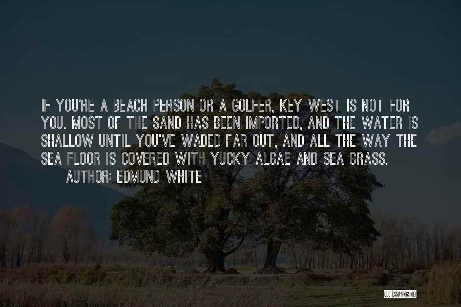 Golfer Quotes By Edmund White