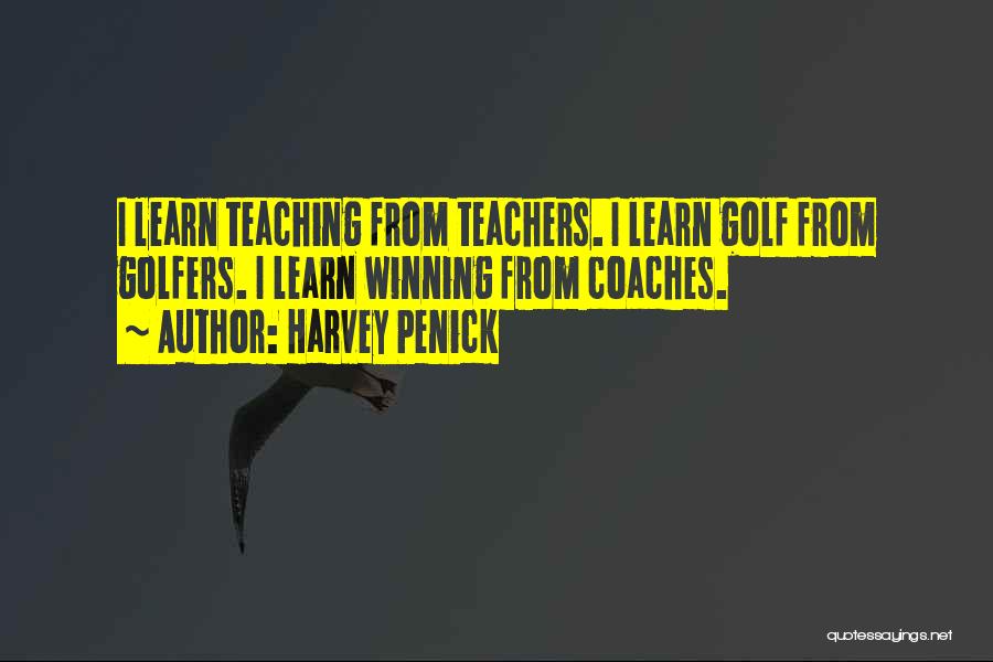 Golfers Quotes By Harvey Penick