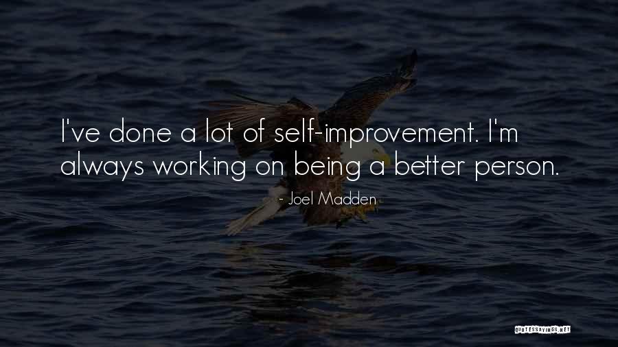 Gollapudi Devis Quotes By Joel Madden
