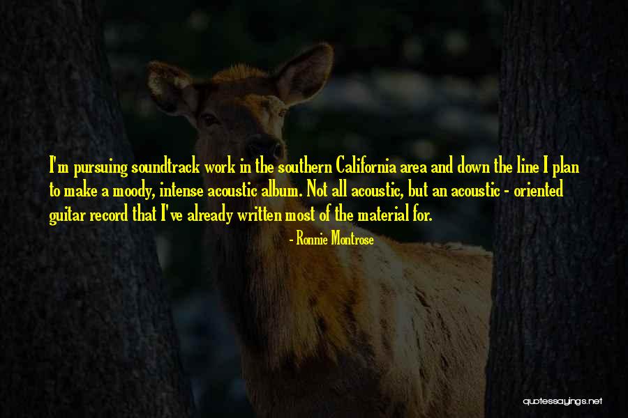 Gollini Portiere Quotes By Ronnie Montrose Gollini Portiere Quotes By Ronnie Montrose