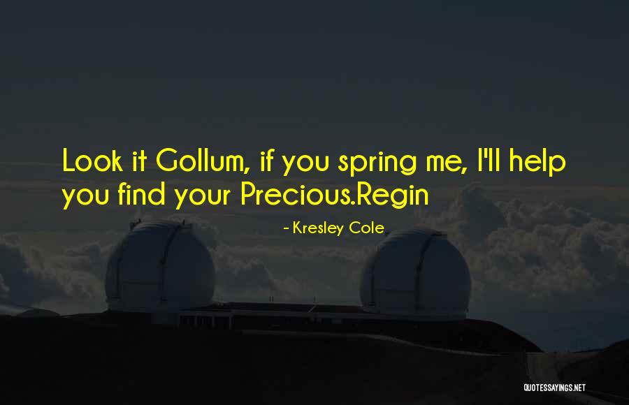 Gollum Quotes By Kresley Cole