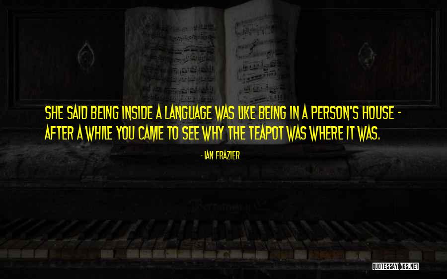 Golsorkhi Leaves Quotes By Ian Frazier Golsorkhi Leaves Quotes By Ian Frazier