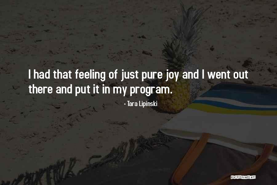 Gomila Govana Quotes By Tara Lipinski