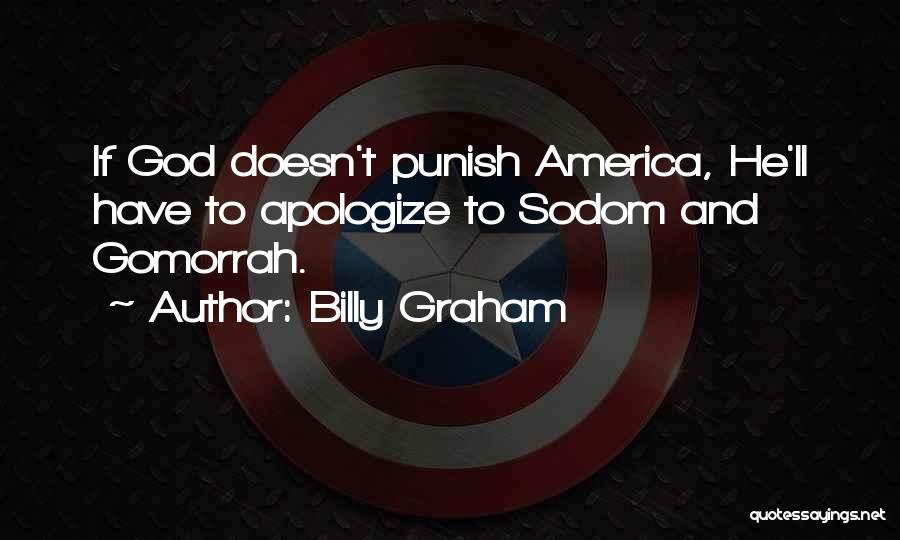 Gomorrah Quotes By Billy Graham