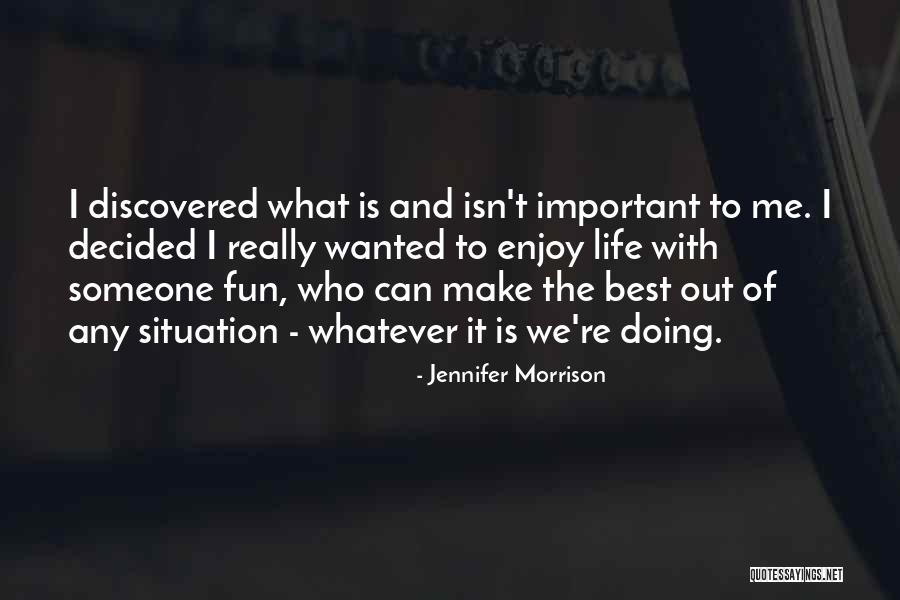 Goncharenko Quotes By Jennifer Morrison Goncharenko Quotes By Jennifer Morrison