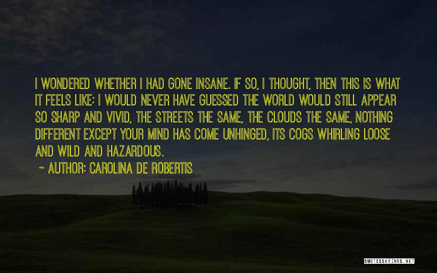 Gone Crazy Quotes By Carolina De Robertis