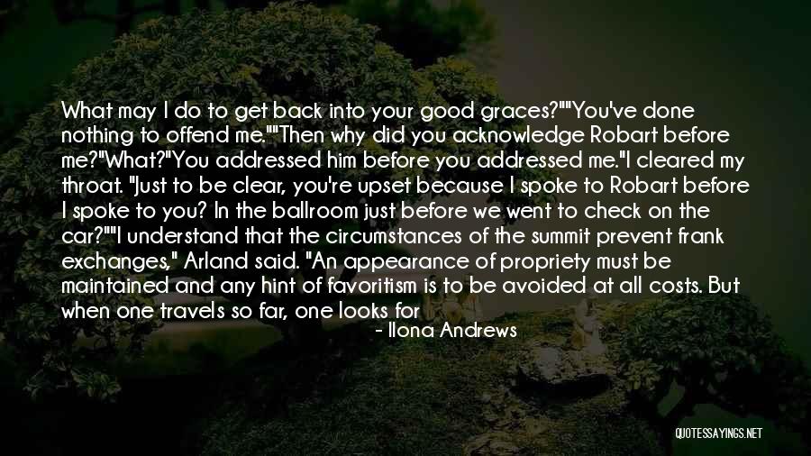 Gone Feelings Quotes By Ilona Andrews