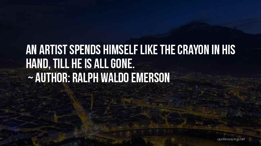 Gone Is Gone Quotes By Ralph Waldo Emerson