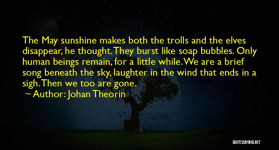 Gone Like The Wind Quotes By Johan Theorin