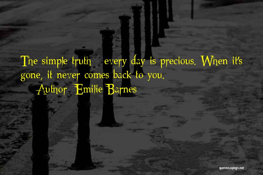 Gone Quotes By Emilie Barnes