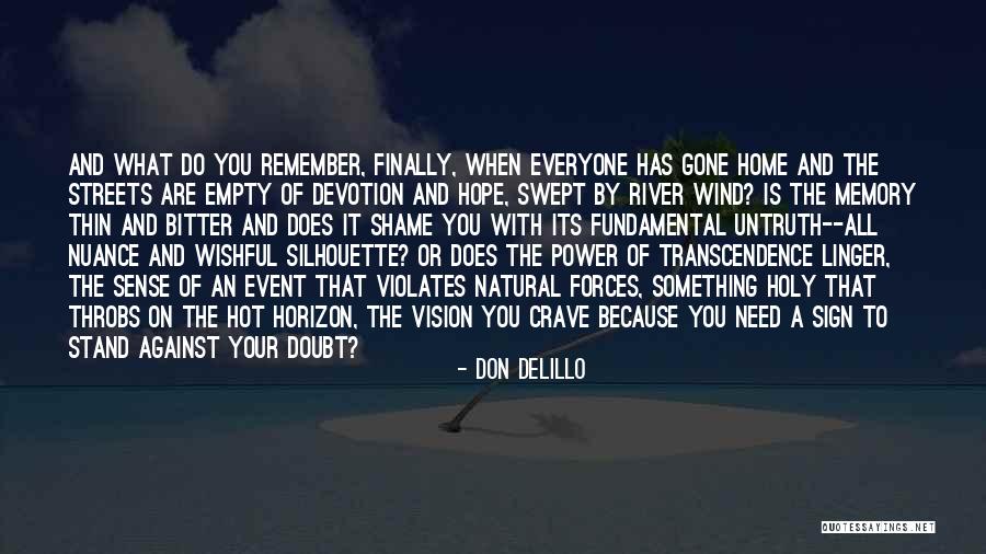 Gone With A Wind Quotes By Don DeLillo