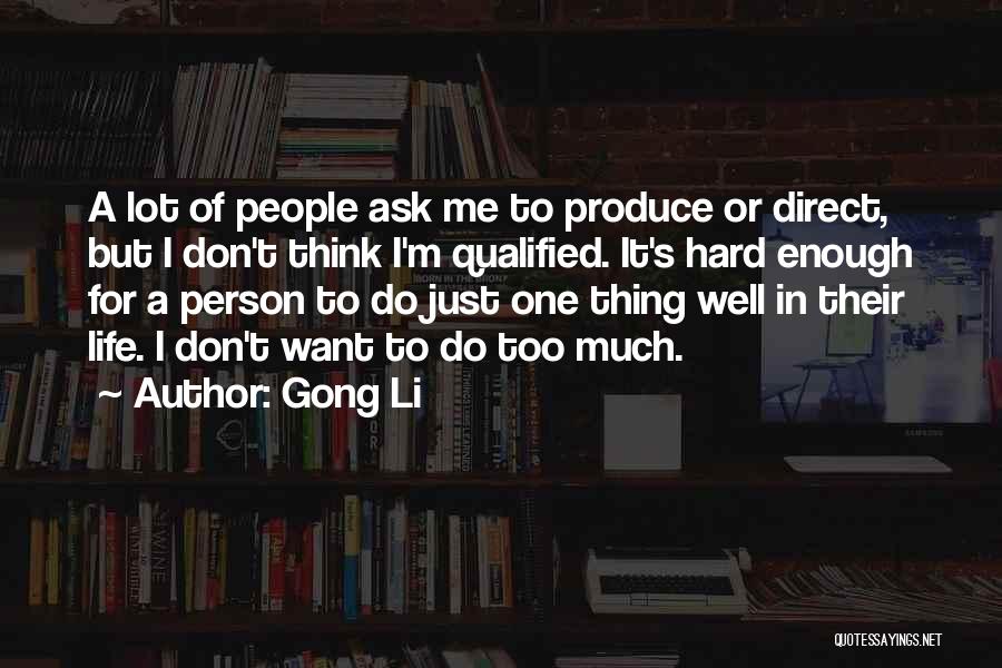 Gong Li Quotes 113973