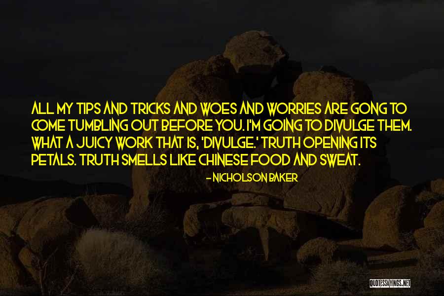 Gong Quotes By Nicholson Baker Gong Quotes By Nicholson Baker