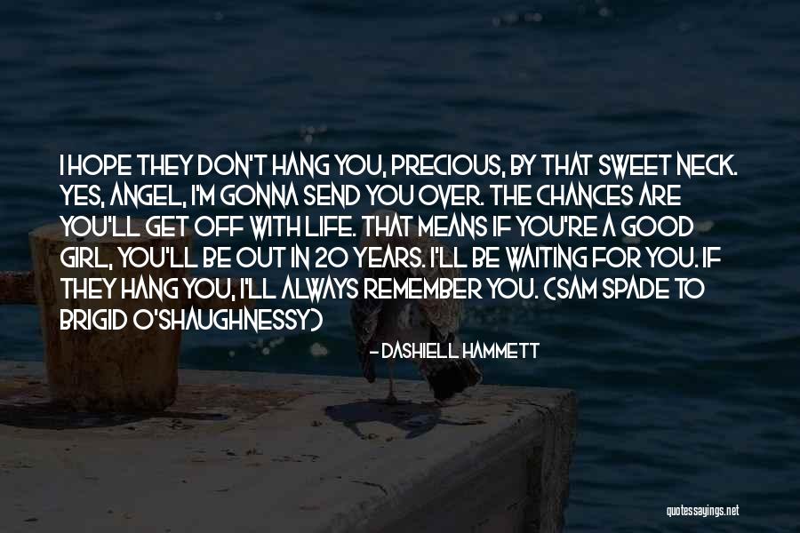 Gonna Be A Good Quotes By Dashiell Hammett Gonna Be A Good Quotes By Dashiell Hammett