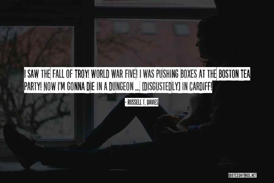 Gonna Party Quotes By Russell T. Davies Gonna Party Quotes By Russell T. Davies