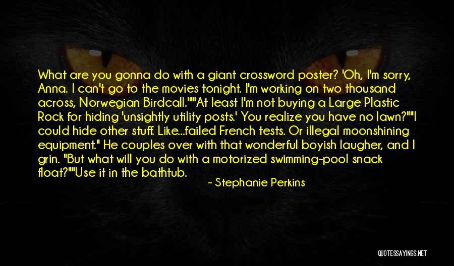 Gonna Rock Quotes By Stephanie Perkins Gonna Rock Quotes By Stephanie Perkins
