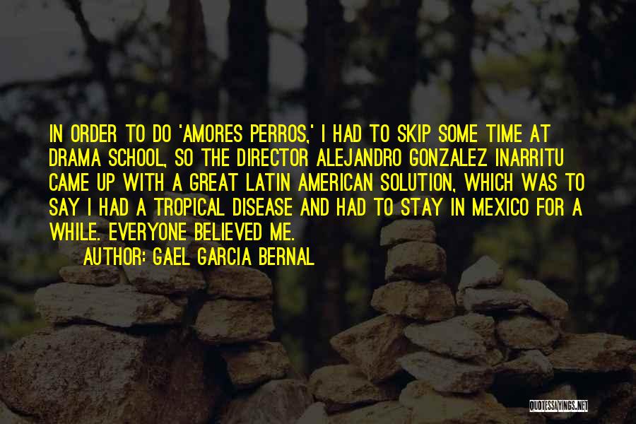 Gonzalez Inarritu Quotes By Gael Garcia Bernal