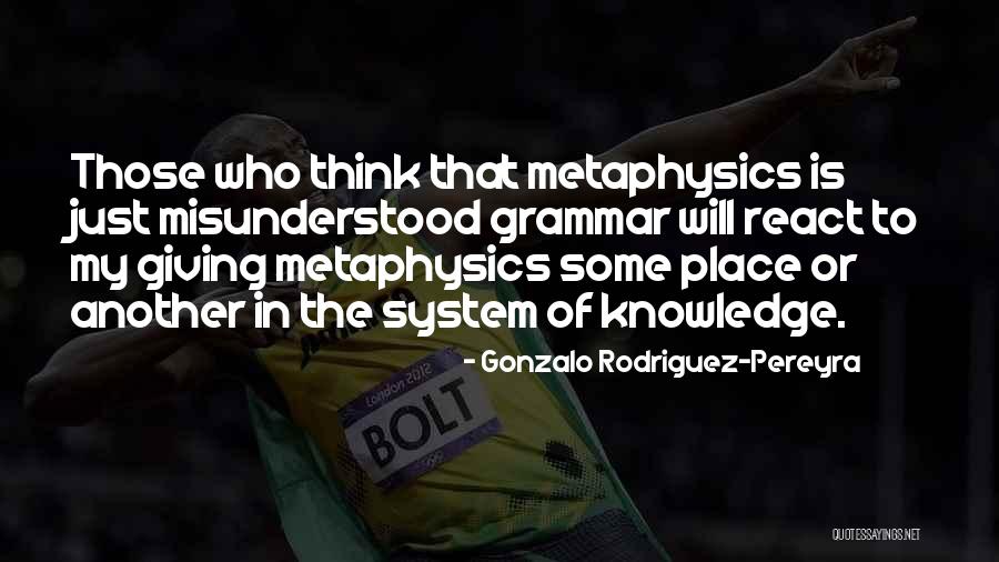 Gonzalo Rodriguez-Pereyra Quotes 2271499