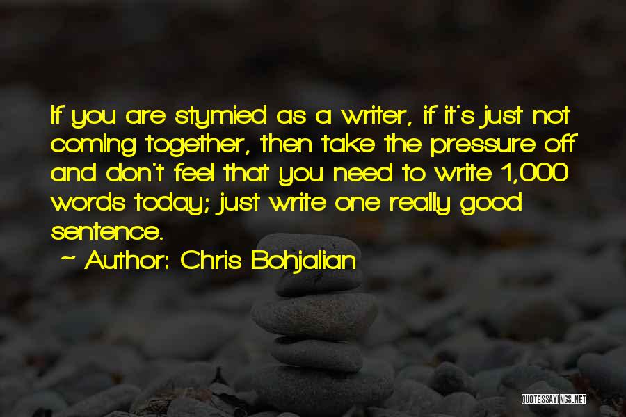 Good 1 Sentence Quotes By Chris Bohjalian