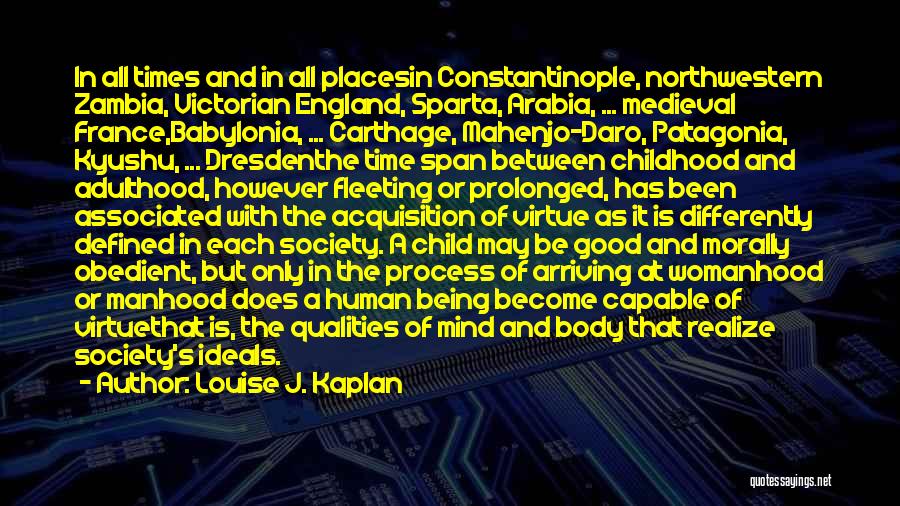 Good Acquisition Quotes By Louise J. Kaplan