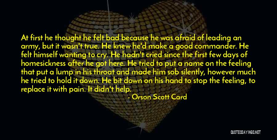 Good After Bad Quotes By Orson Scott Card Good After Bad Quotes By Orson Scott Card