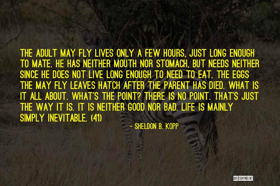 Good After Bad Quotes By Sheldon B. Kopp Good After Bad Quotes By Sheldon B. Kopp