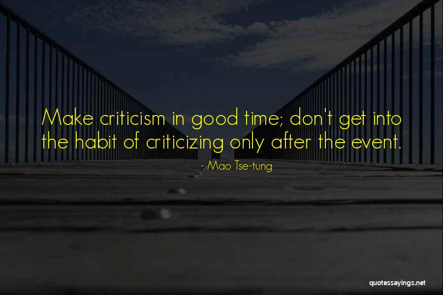 Good After Quotes By Mao Tse-tung Good After Quotes By Mao Tse-tung