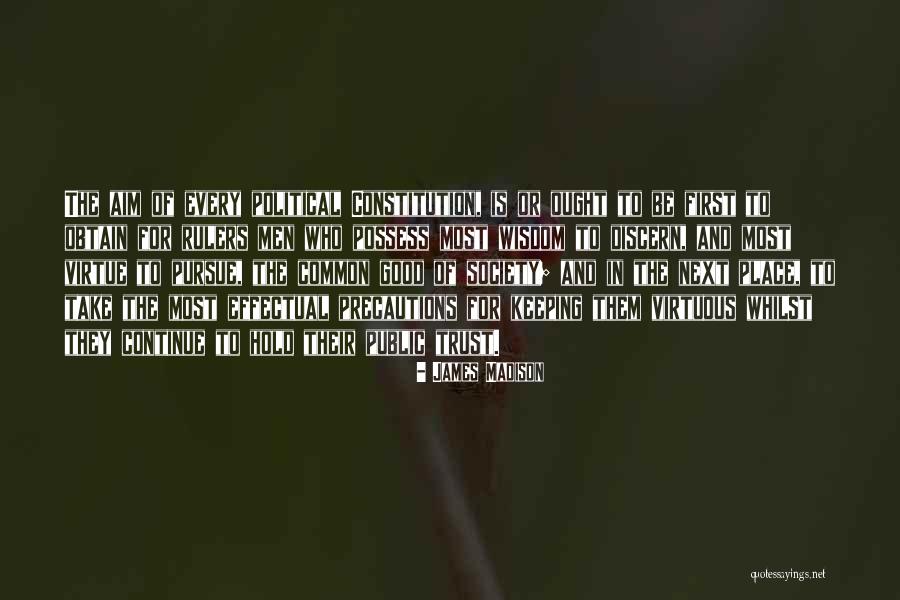 Good Aim Quotes By James Madison Good Aim Quotes By James Madison