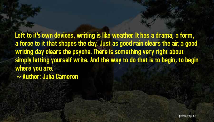 Good Air Force Quotes By Julia Cameron