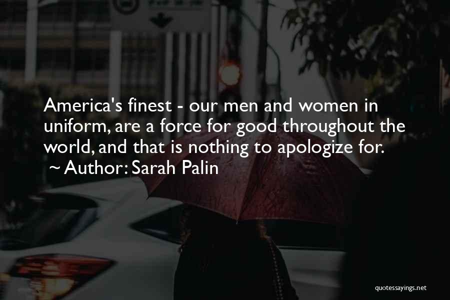 Good Air Force Quotes By Sarah Palin