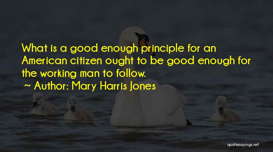 Good American Citizen Quotes By Mary Harris Jones