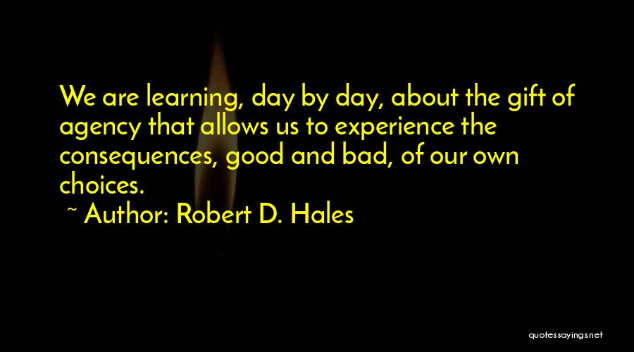 Good And Bad Choices Quotes By Robert D. Hales
