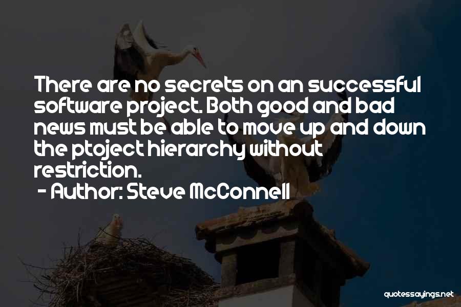 Good And Bad News Quotes By Steve McConnell