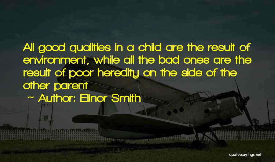 Good And Bad Side Quotes By Elinor Smith