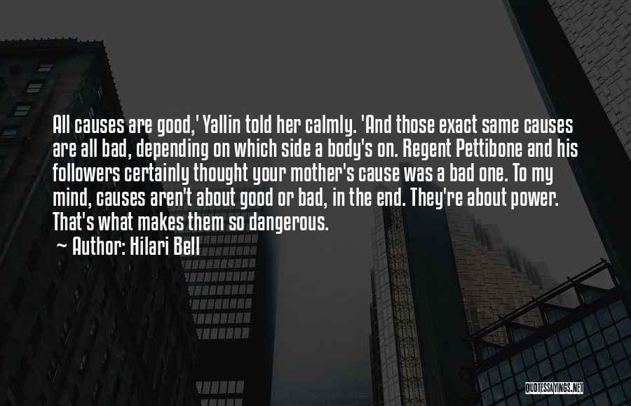 Good And Bad Side Quotes By Hilari Bell